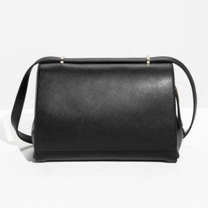& OTHER STORIES: LEATHER SHOULDER BAG